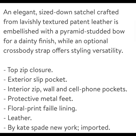 Kate Spade Beacon Court Garland satchel - Picture 2 of 12